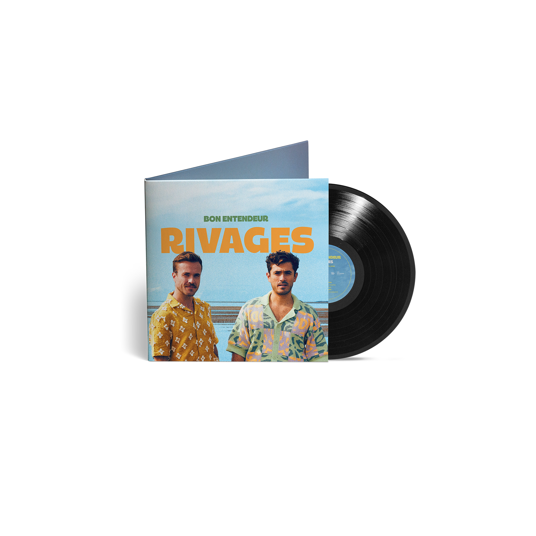 Vinyle standard 100% recyclé "Rivages"